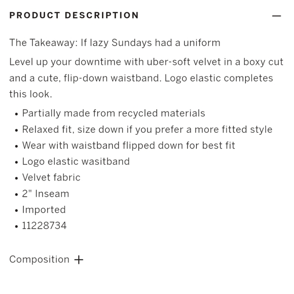 VS Black Velvet Pajama Boxer Style Shorts - Picture 5 of 6